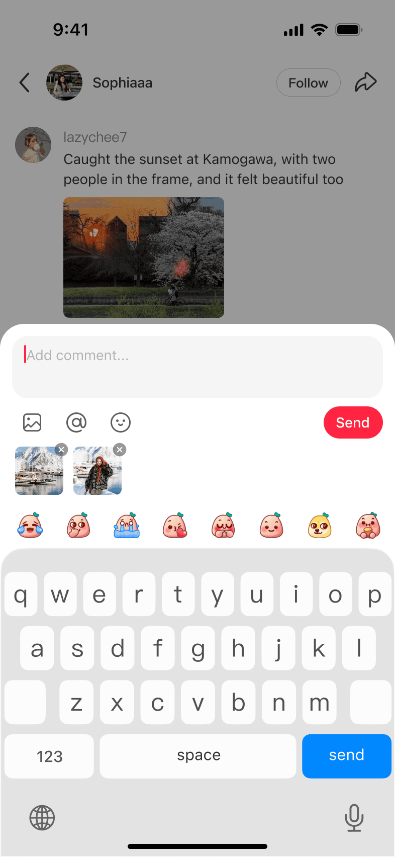Before state showing the default multi-select picker result